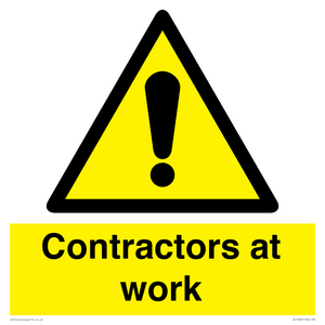 Contractors at work